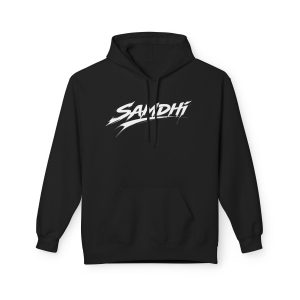 SAMDHI® Logo Black Hoodie