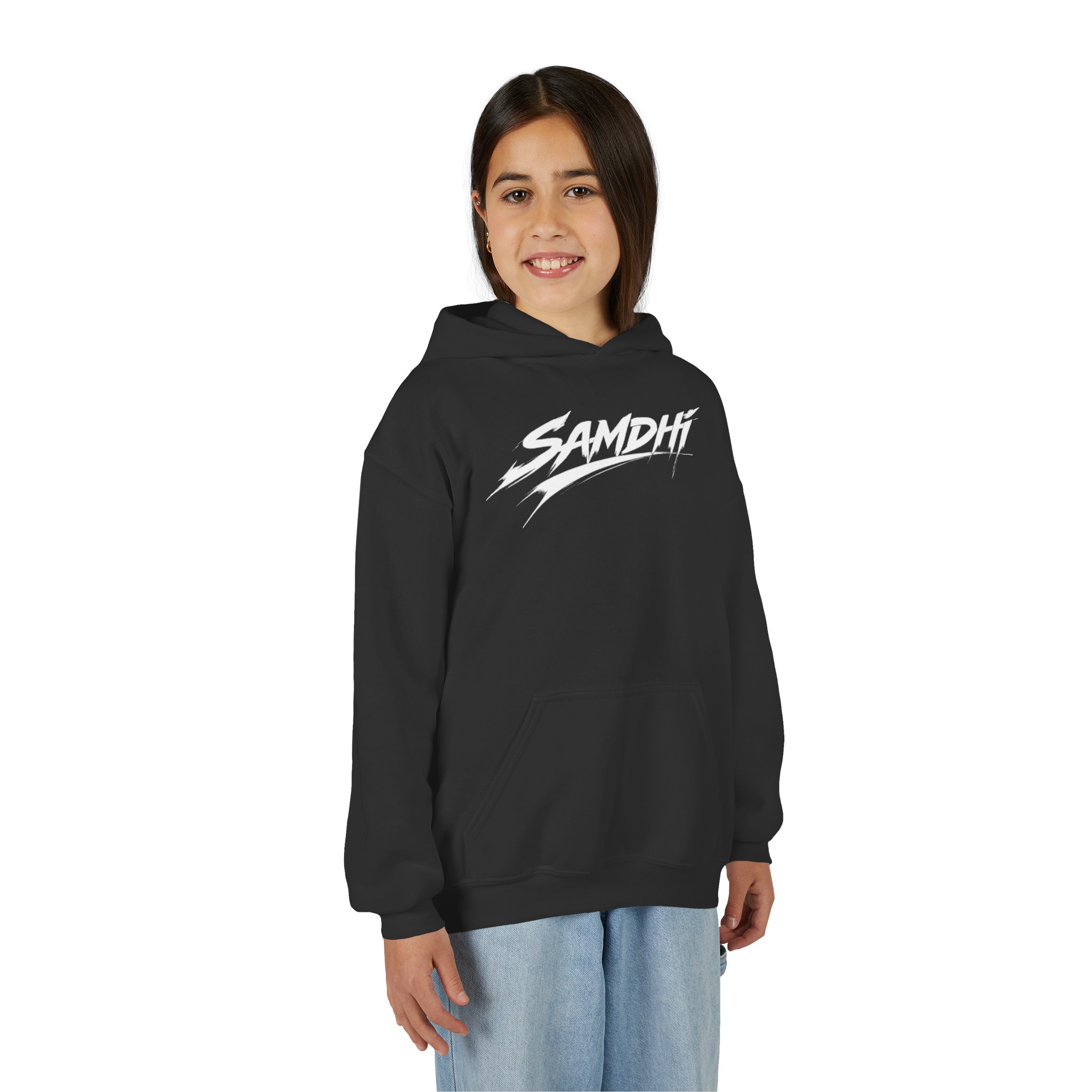 Youth Heavy Blend Hooded Sweatshirt - Image 5