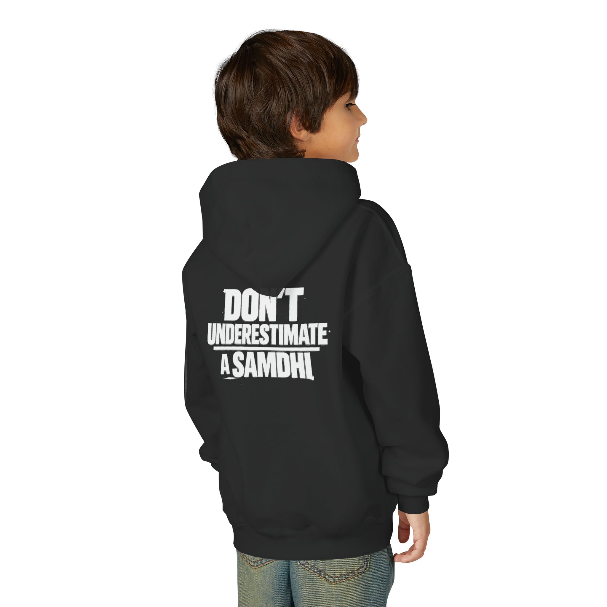 Youth Heavy Blend Hooded Sweatshirt - Image 4